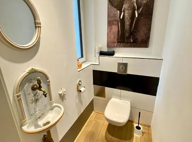 Stilvolle Stadtwohnung Mit Balkon, Kamin, Klima Apartament *