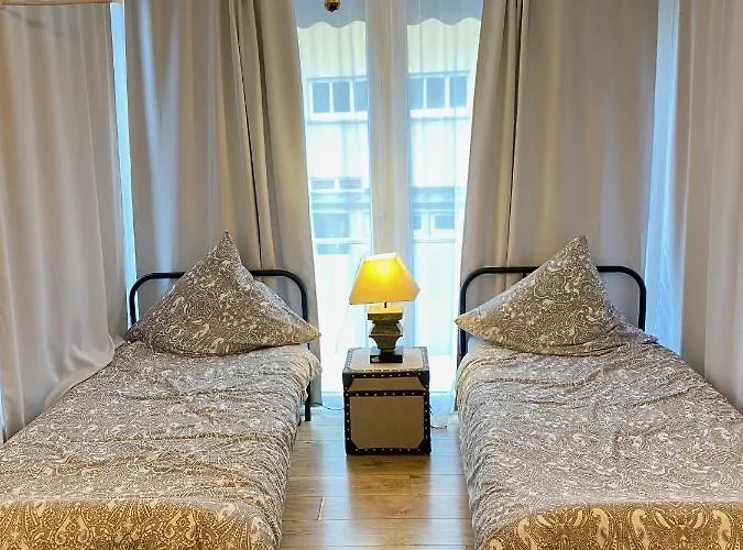 Stilvolle Stadtwohnung Mit Balkon, Kamin, Klima